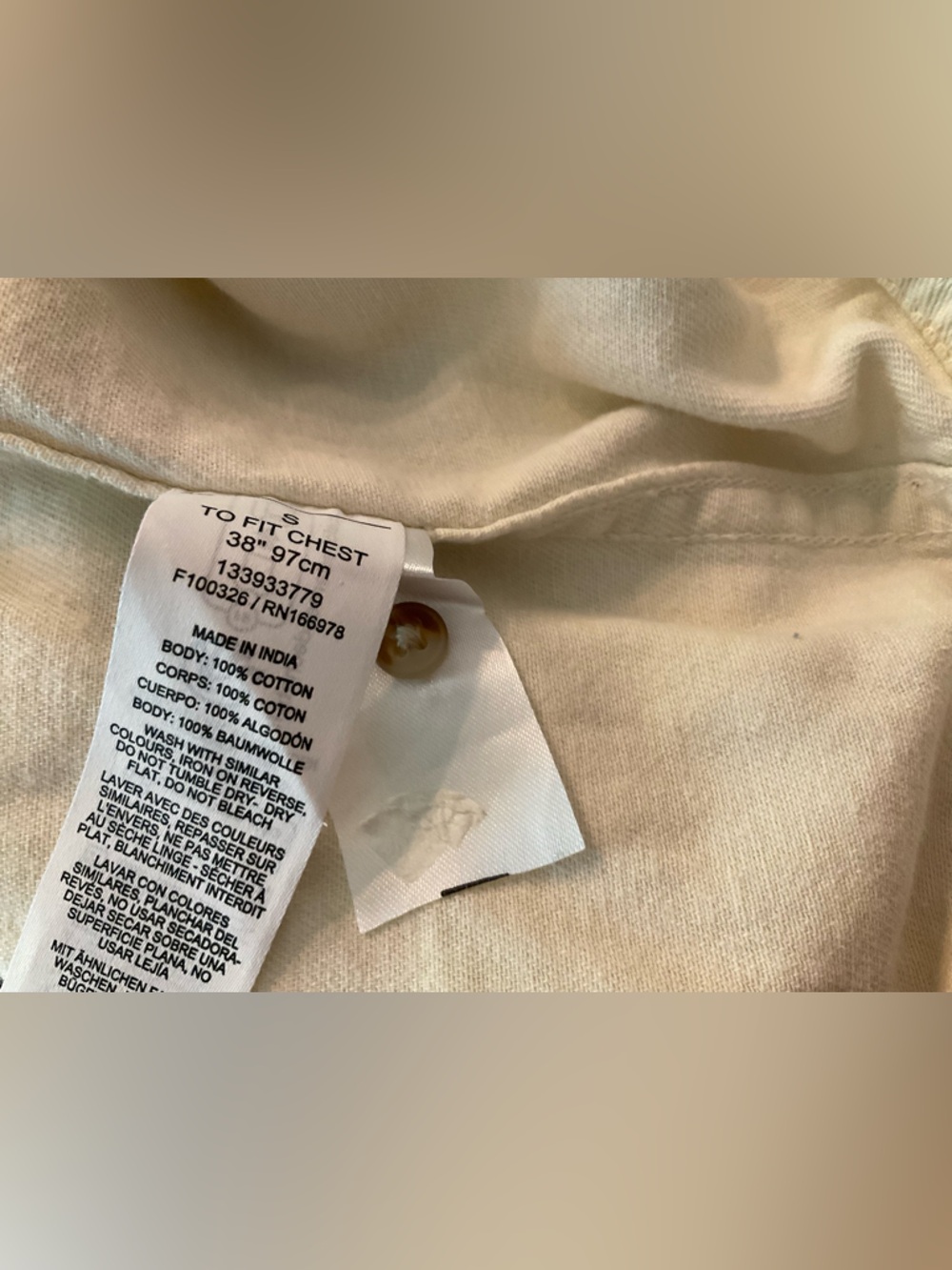 100% Cotton Heavyweight Twill Overshirt - Picture 8 of 10